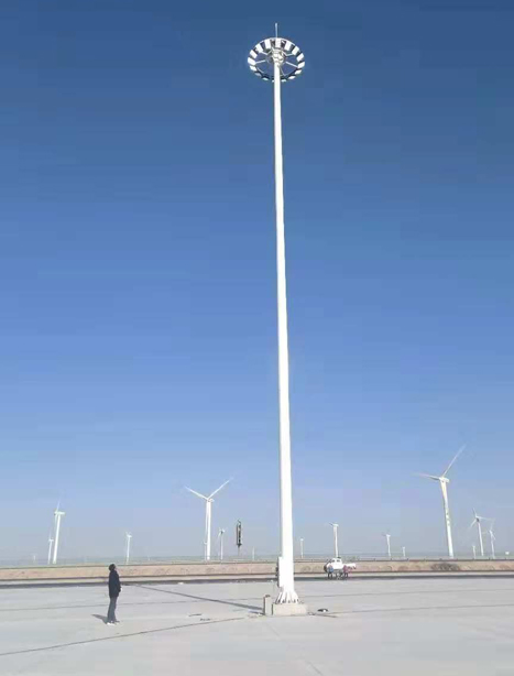 瓜州高速路服务区洛浦高杆灯项目