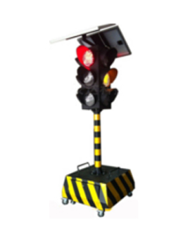 洛浦太阳能移动信号灯