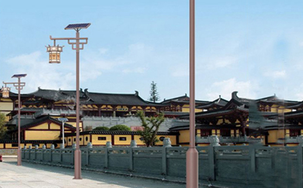 抗风型洛浦太阳能路灯：保障稳定照明不受风害